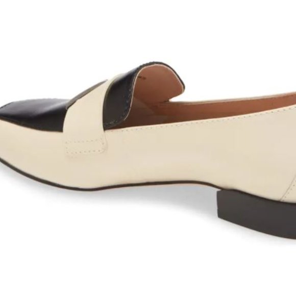 27 Edit Roxanne Loafer- black/cream- size 7.5 - Picture 3 of 10
